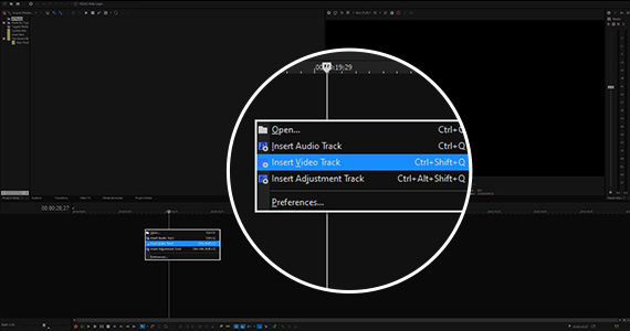 Step 1: Create a New Video Track