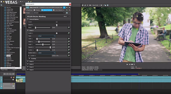 STEP 9: Use a Mask To Apply FX to Objects in Your Image