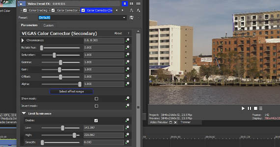 Step 5: Secondary Color Corrector