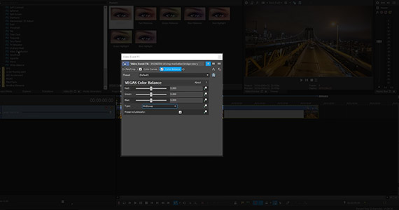 Step 2: Apply your desired effects
