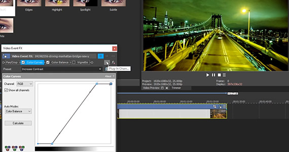 Step 3: Click the Plug-In Chain button