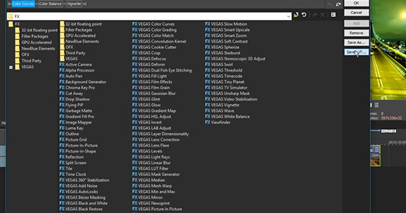 Step 4: Click the Save LUT button